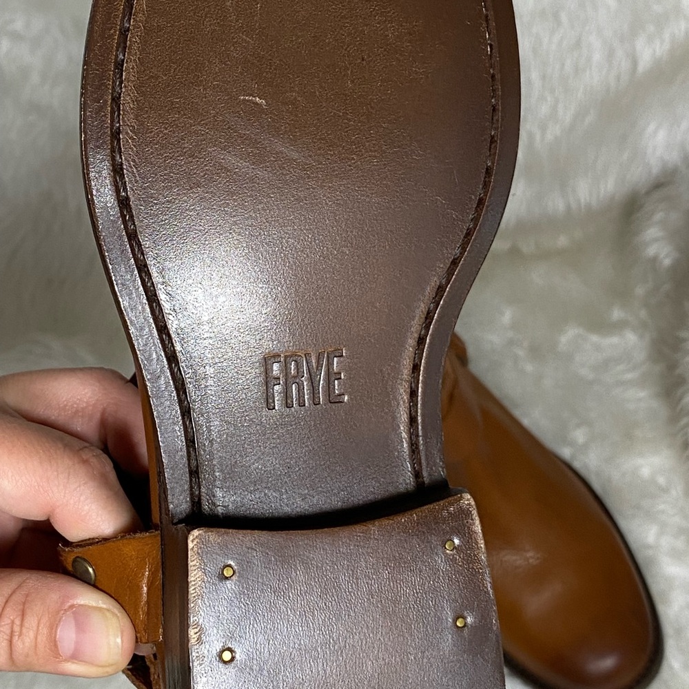 Frye Phillip Harness Short calf Boots - Picture 2 of 4